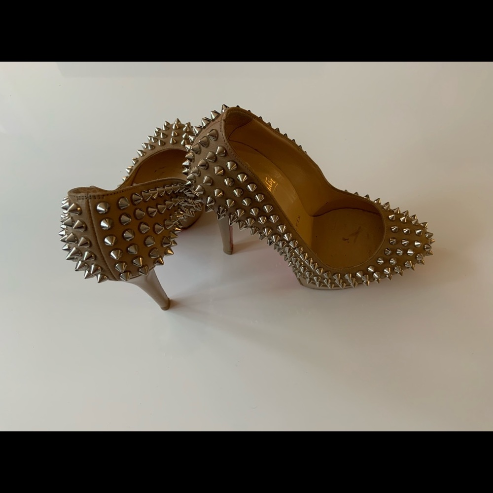 Christian Louboutain Heels Spiked